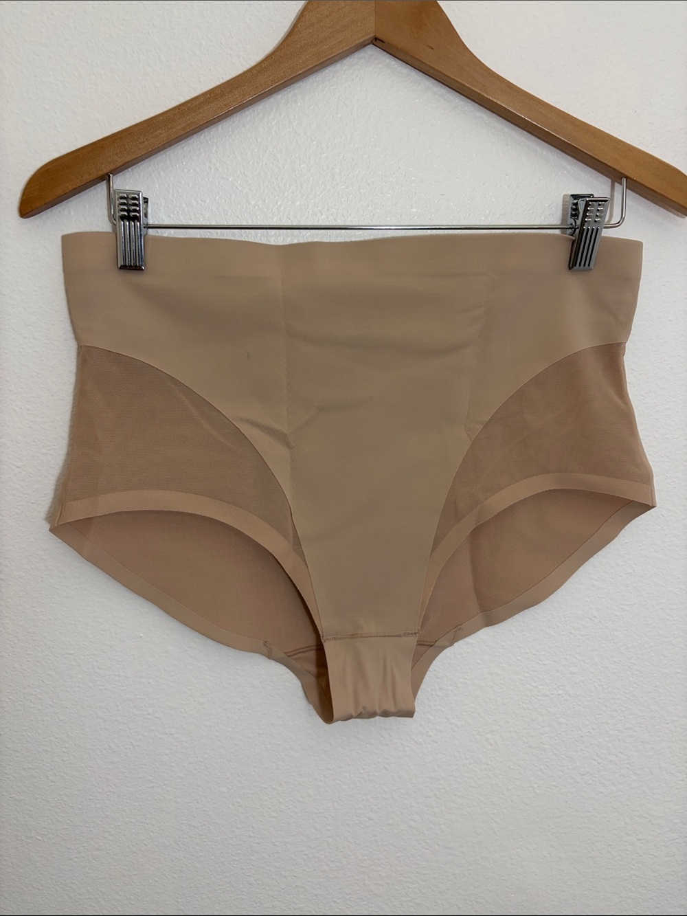 Shapermint Nude High-Waist Seamless Mesh Shaper Panty